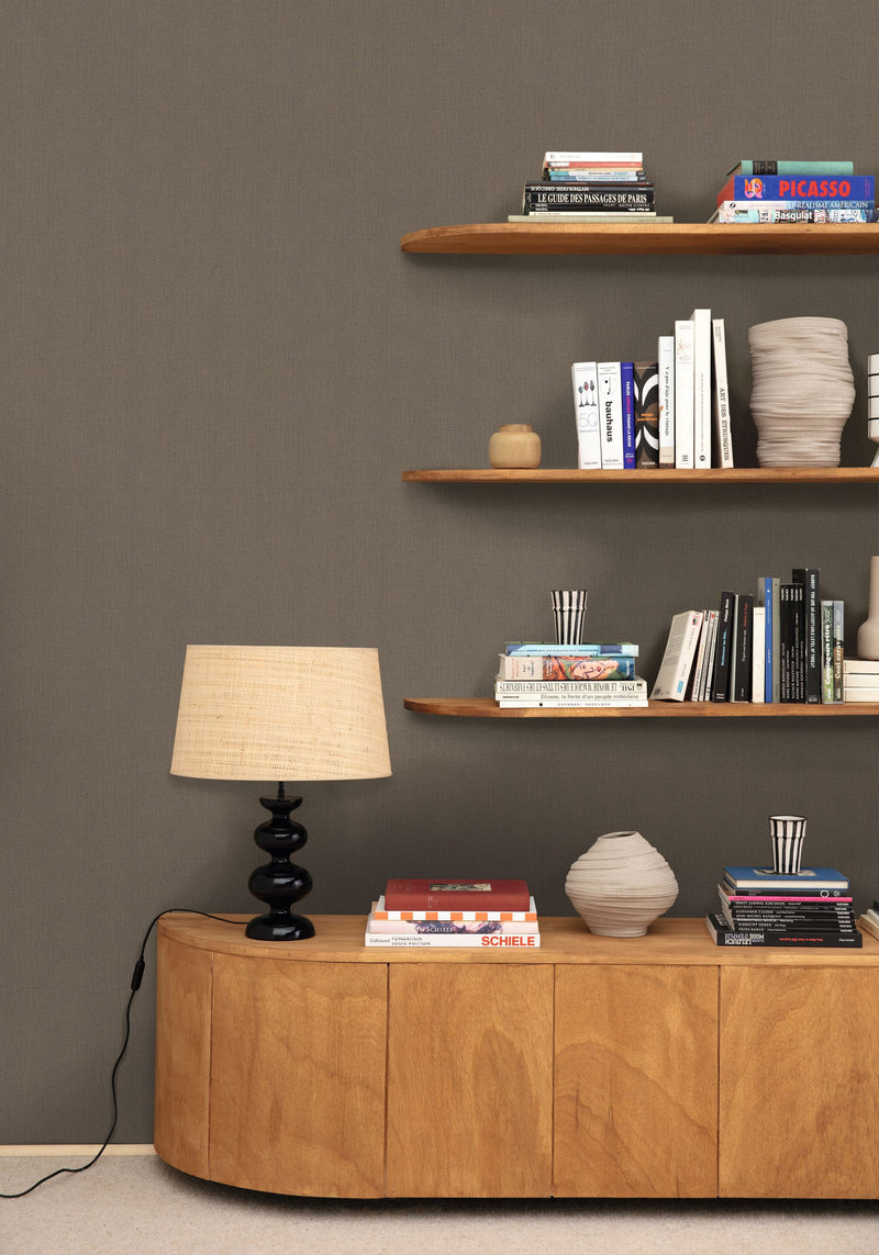 101579200 Uni Metallise Gris Perle Argente Wallpaper by Caselio