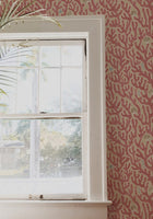JMW-101601 Coral Red Toppings Wallpaper by Josephine Munsey