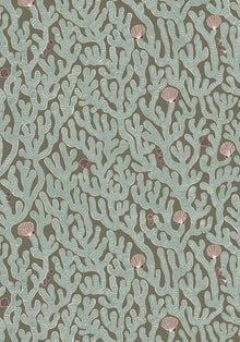 JMW-101631 Coral Osney Blue Wallpaper by Josephine Munsey