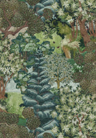 JMW-101801 Miserden Trees Wallpaper by Josephine Munsey