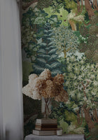 JMW-101801 Miserden Trees Wallpaper by Josephine Munsey