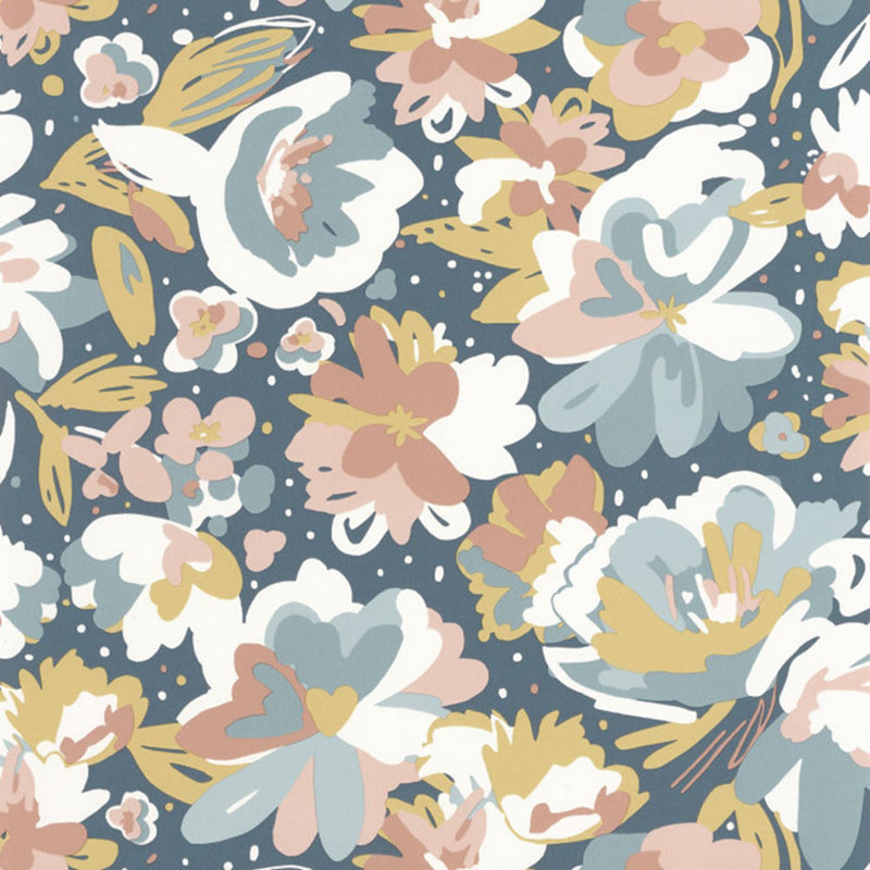 FLP101876041 July Flower Power Wallpaper by Caselio