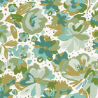 FLP101877175 July Flower Power Wallpaper by Caselio