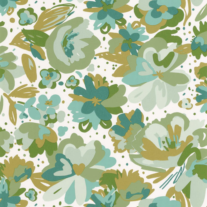 FLP101877175 July Flower Power Wallpaper by Caselio