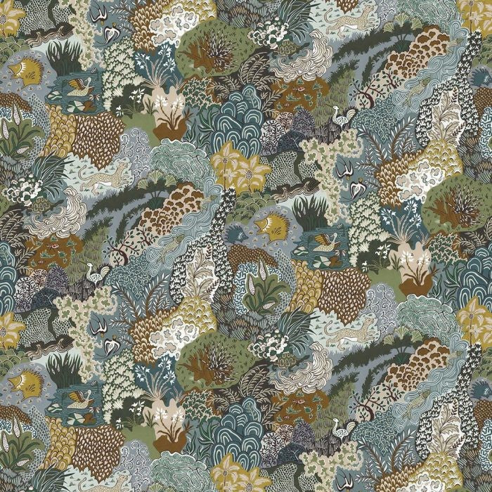 JMW-101911 Whimsical Clumps Wallpaper by Josephine Munsey