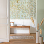 LBY102127022 Impass Labyrinth Wallpaper By Caselio