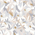 Fauve Beige / Taupe / Dore Imagination Wallpaper by Caselio