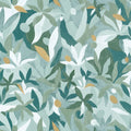 Fauve Vert Emeraude / Dore Imagination Wallpaper by Caselio