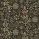 Cynthia Black and Olive Wallpaper by Josephine Munsey