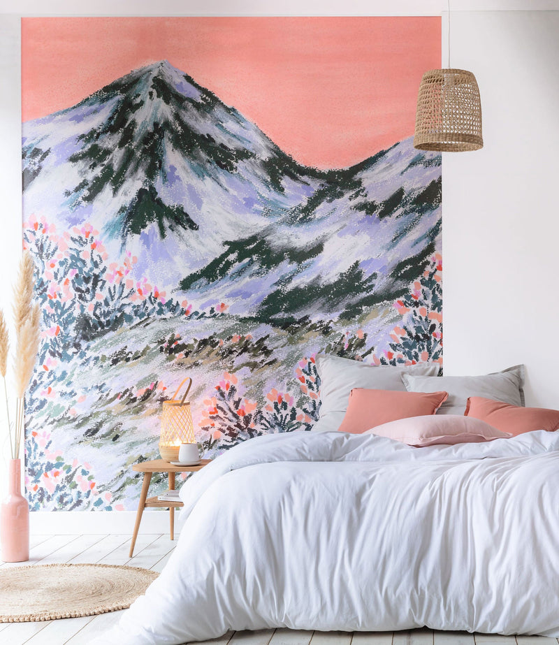 102404075 Panoramique Petits Bonheurs Multicouleurs Mural by Caselio