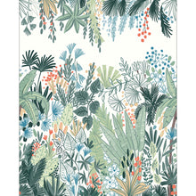 102424178 Panoramique Foret d'Emeraude Vert Mural by Caselio