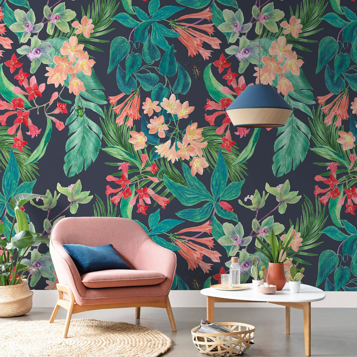 Panoramique Maylis Multicouleurs Beauty Full Image 2 Mural by Caselio