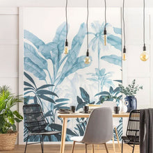 ONB102506166 Panoramique Wild And Secret Only Blue Wallpanel by Caselio