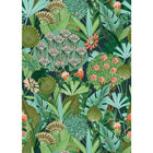 102567070 Panoramique  Jardin Onirique Vert Mural by Caselio