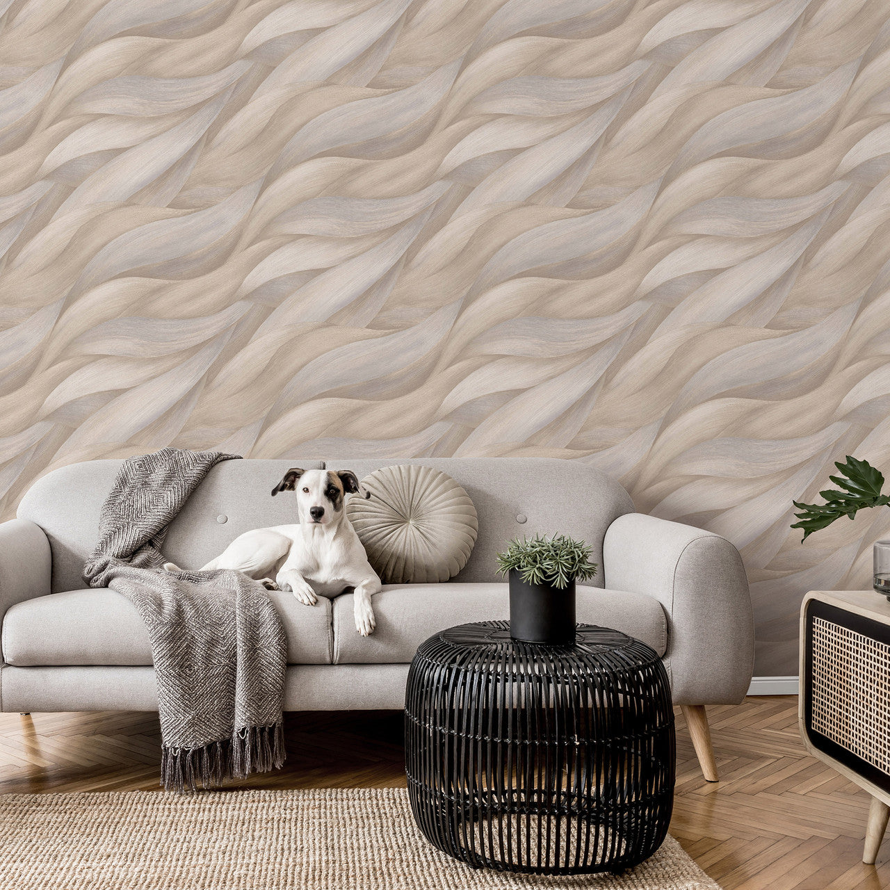 10257-02 Casual Chic Wallpaper by Erismann