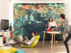 102577033 Panoramique Tropical Falls Multicouleurs Mural by Caselio