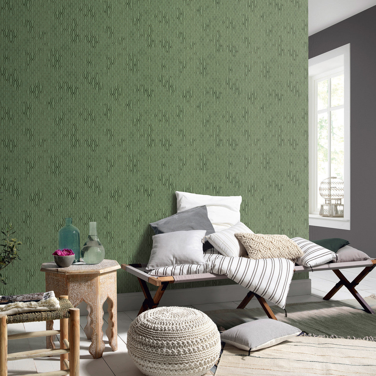 10259-07 Casual Chic Wallpaper By Erismann