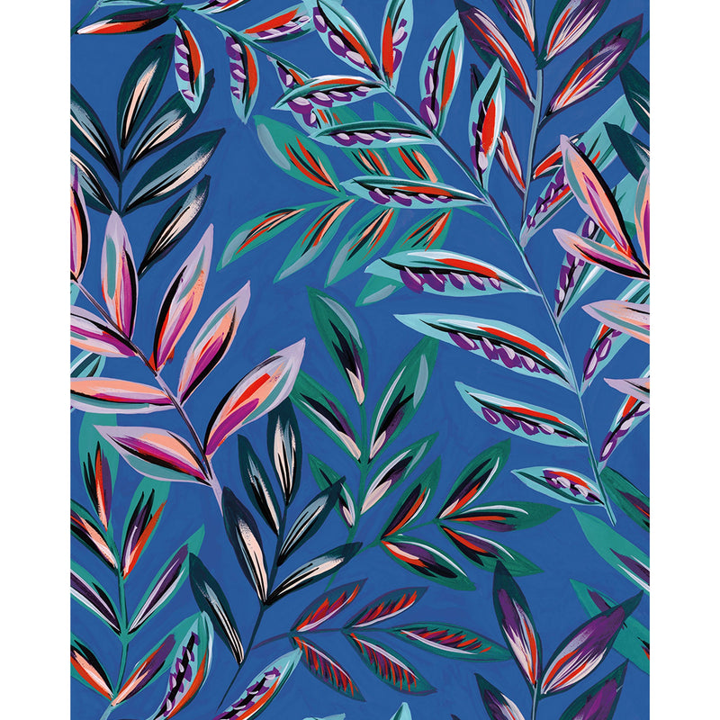 102598860 Panoramique Calathea Multicouleurs Mural by Caselio
