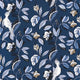 Sweet Feathers Only Blue Wallpaper by Caselio