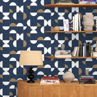 ONB102666225 Diabolo Only Blue Wallpaper by Caselio