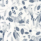 Elegante Only Blue Wallpaper by Caselio