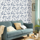 ONB102676222 Elegante Only Blue Wallpaper by Caselio