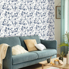 ONB102676222 Elegante Only Blue Wallpaper by Caselio