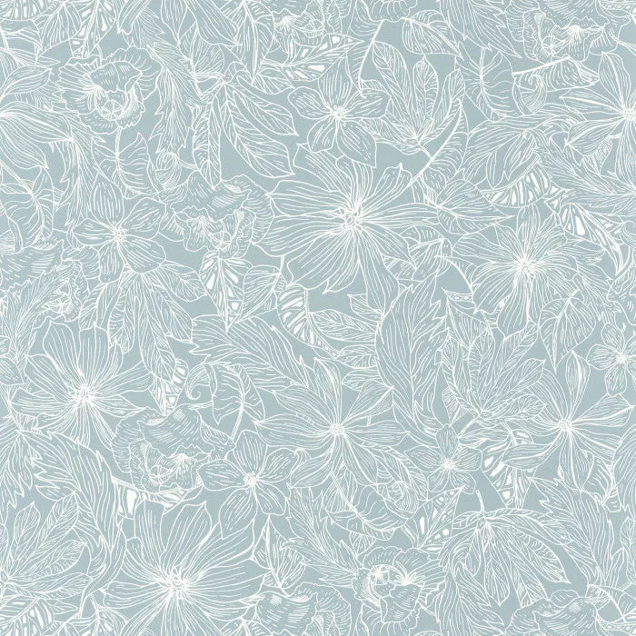 ONB102686000 Tropical Sun Only Blue Wallpaper by Caselio