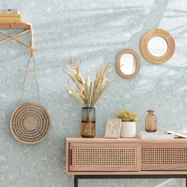 ONB102686000 Tropical Sun Only Blue Wallpaper by Caselio