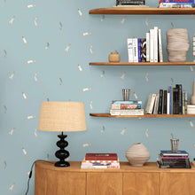 ONB102696049 Funny Swim Only Blue Wallpaper by Caselio