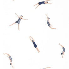BLS102696234 Funny Swim Midnight Blue Wallpaper by Caselio