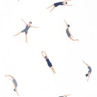 ONB102696234 Funny Swim Only Blue Wallpaper by Caselio