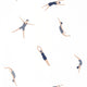 Funny Swim Only Blue Wallpaper by Caselio