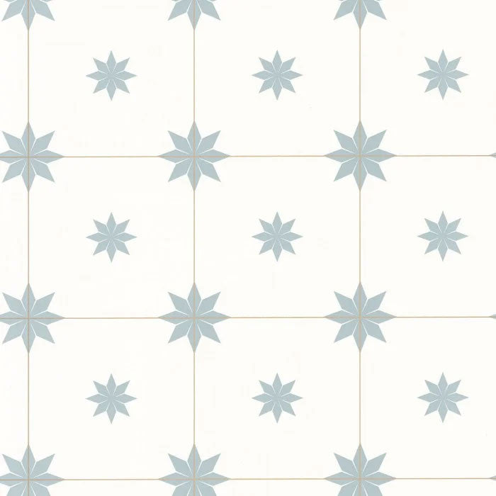 ONB102716026 Trendy Tiles Only Blue Wallpaper by Caselio