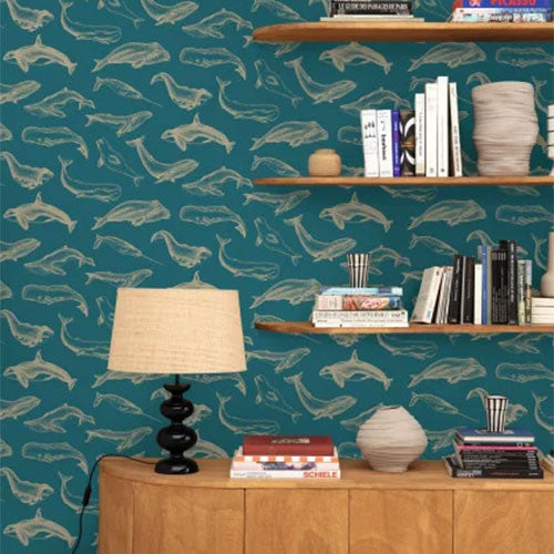 SYO102796203 Whale Done Sea You Soon Wallpaper by Caselio