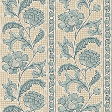 JMW-102801 Floral Check Wallpaper by Josephine Munsey
