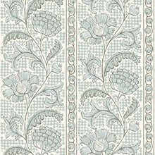 JMW-102821 Floral Check Wallpaper by Josephine Munsey