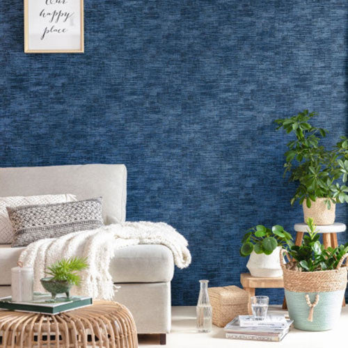 VEL102846592 Uni Mat Velvet Wallpaper By Caselio