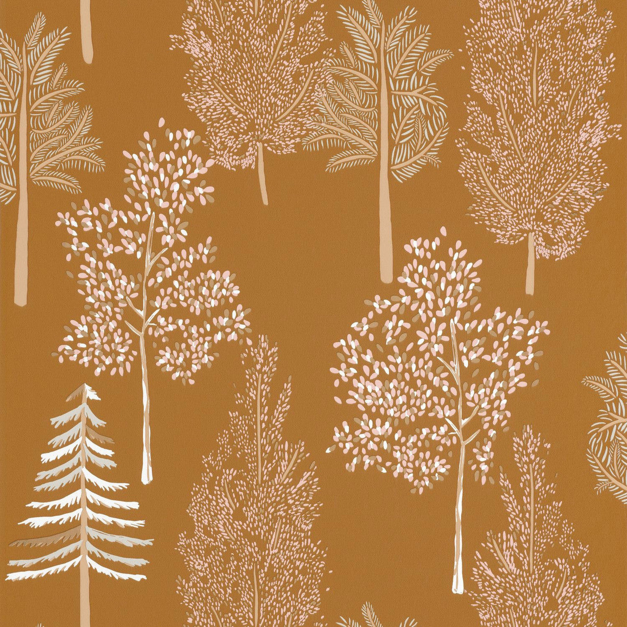 FRT102952237 The Tree House La Foret Wallpaper By Caselio