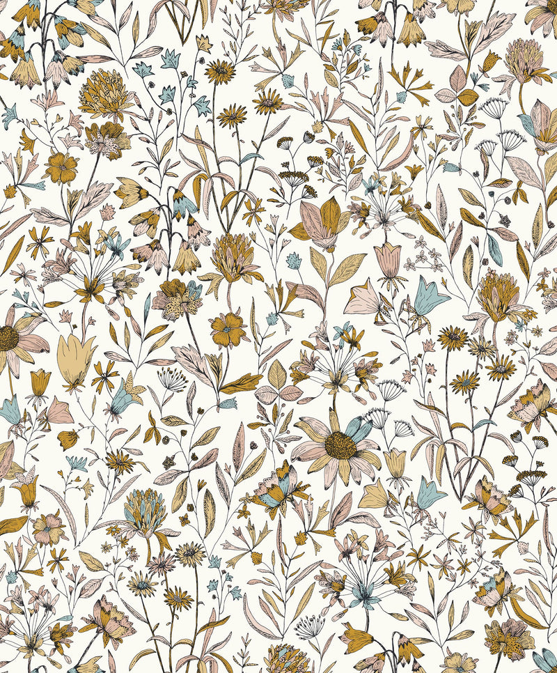 103000301 Jardin De Giverny Multicouleurs Wallpaper by Caselio