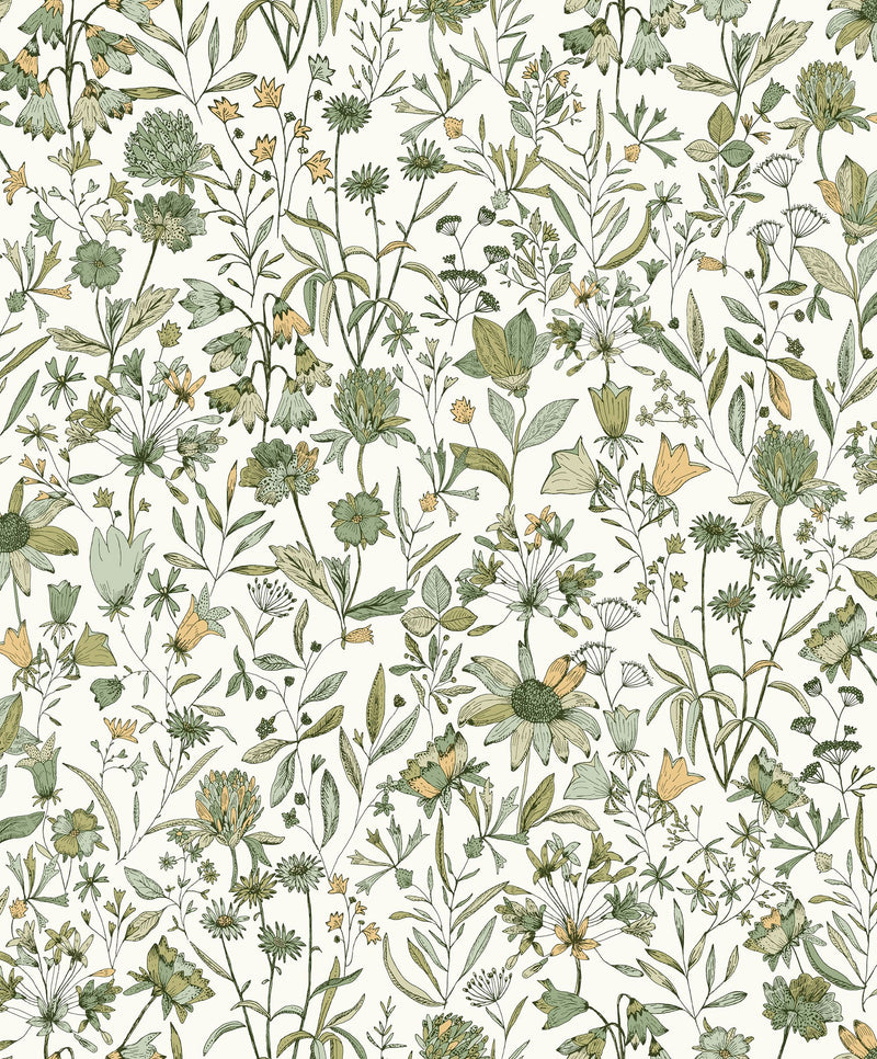 103000798 Jardin De Giverny Verts Wallpaper by Caselio