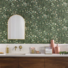 103007381 Jardin De Giverny Vert Anglais Wallpaper by Caselio