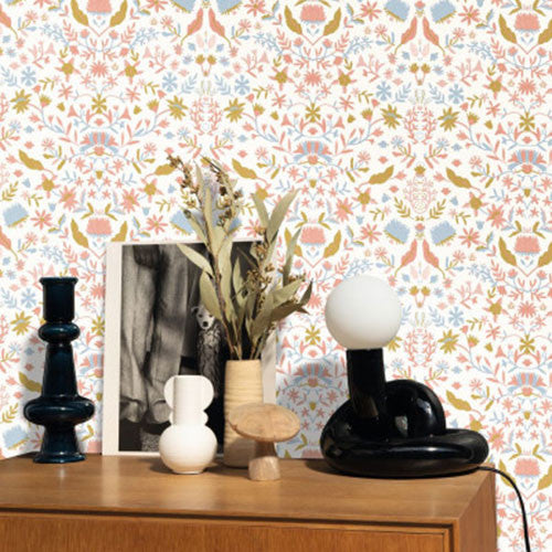 BOM103190397 Alizee Boheme Wallpaper by Caselio