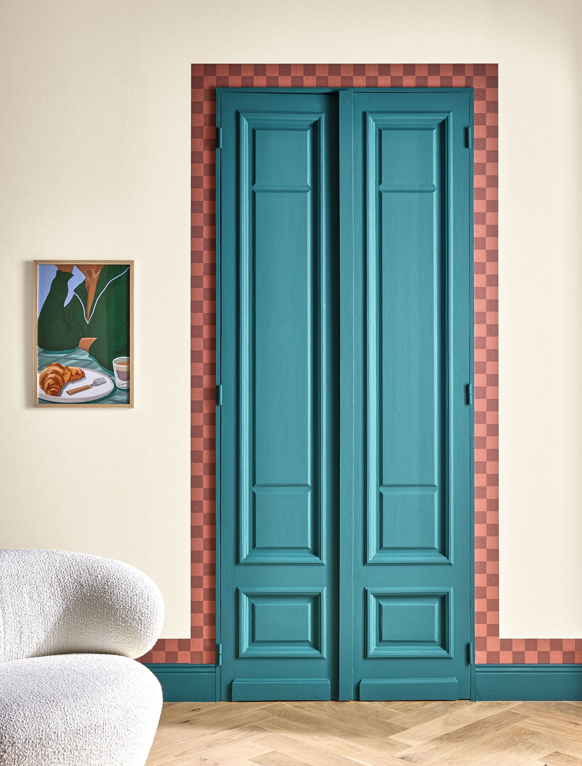 103221050 Uni Mat Coquille D Oeuf Wallpaper by Caselio