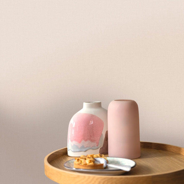 BOM103221414 Boheme Plain Linen Wallpaper by Caselio