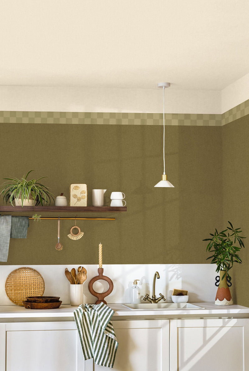 103221498 Uni Mat Chanvre Wallpaper by Caselio