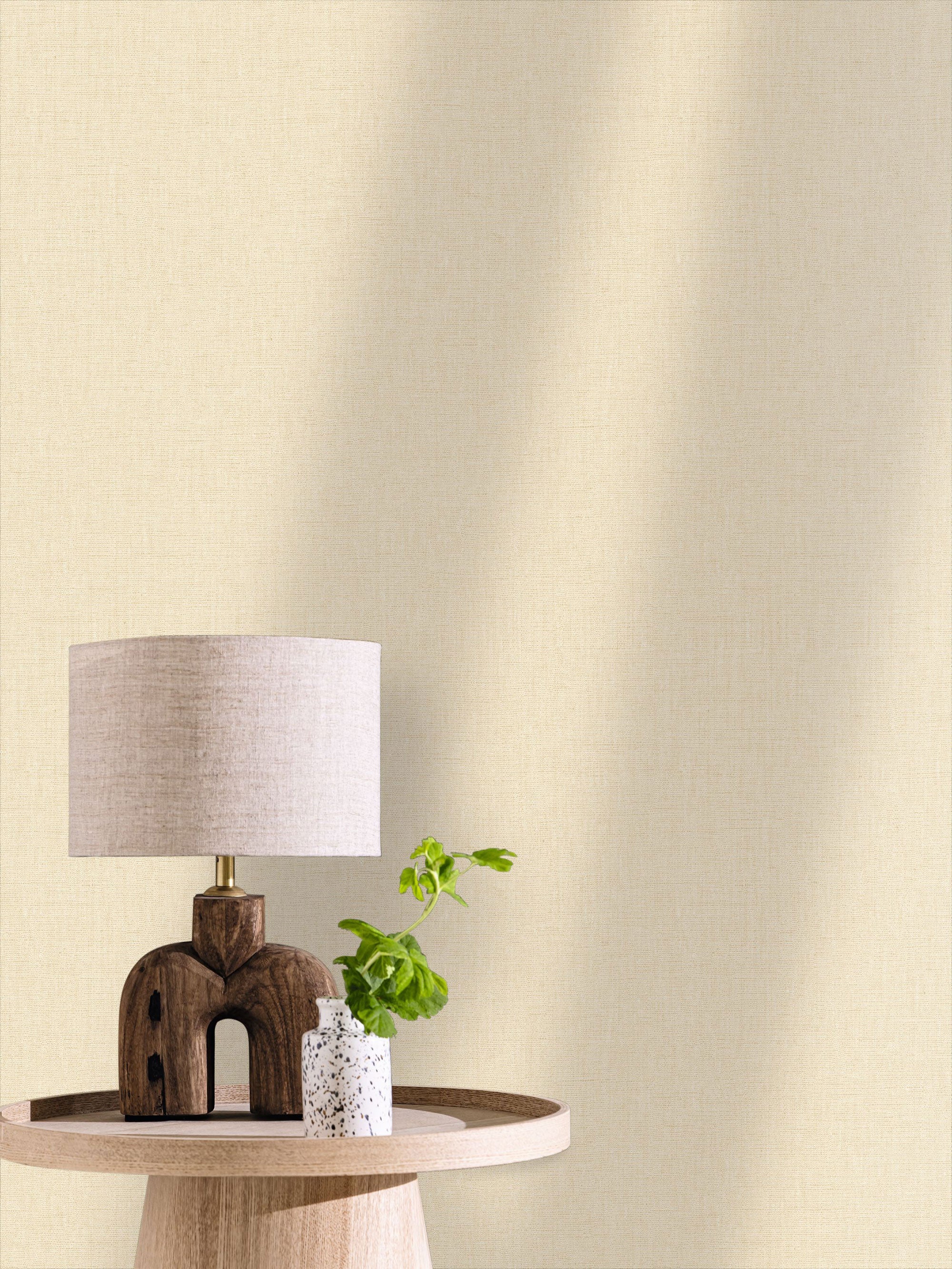 MIP103221550 Uni Mat Oat Wallpaper by Caselio