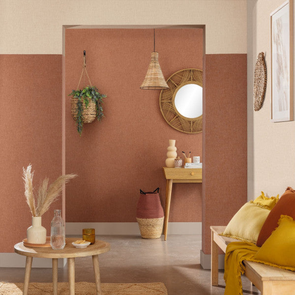 LNE103222249 Uni Mat Linen Edition Wallpaper By Caselio