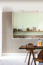 Uni Mat Vert D Eau Line Up Wallpaper by Caselio