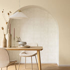 103231220 Uni Metallise/Irise Ecru Dore Wallpaper by Caselio